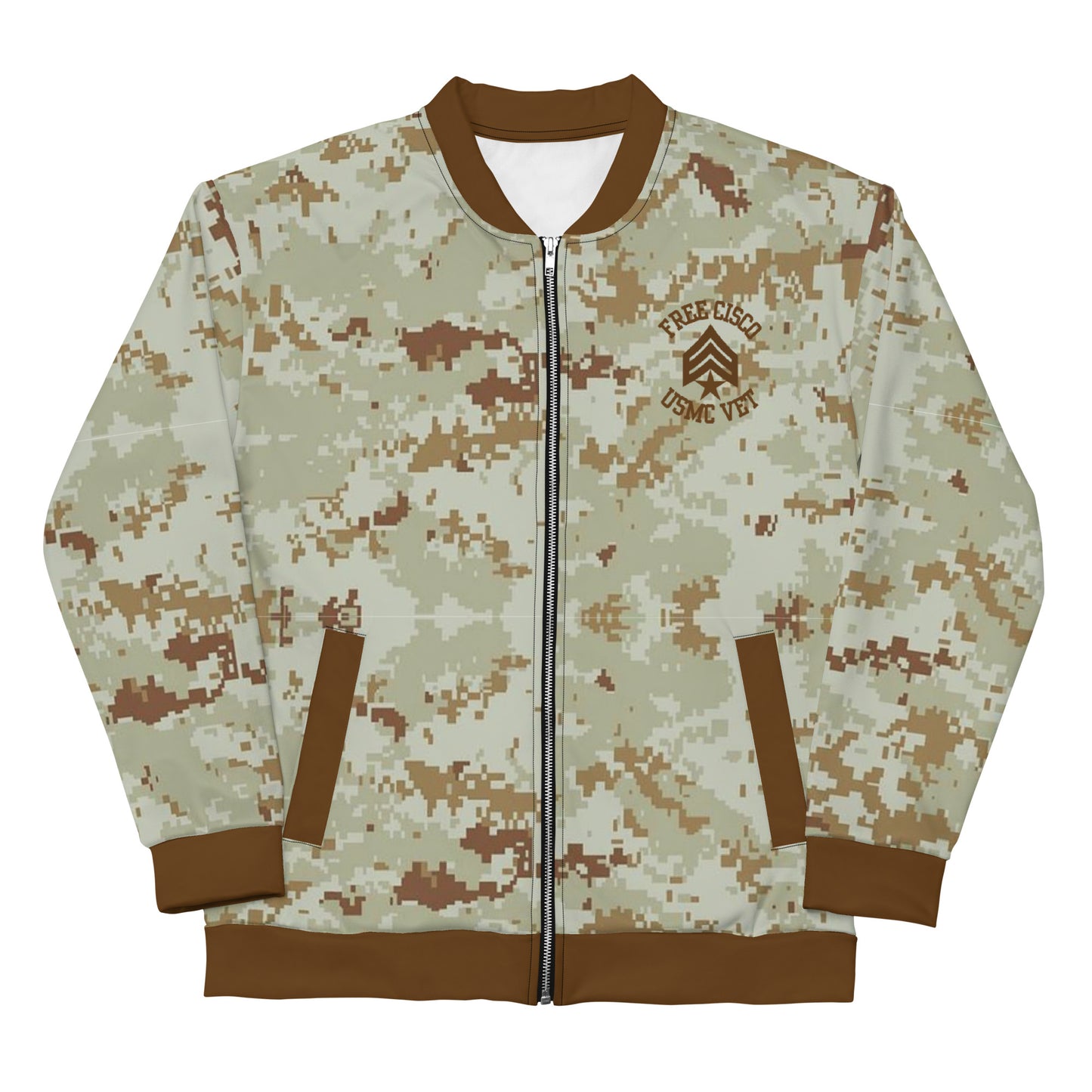 Free Cisco Desert Camo Bomber Jacket