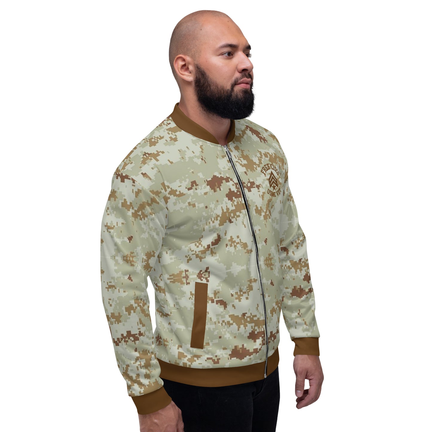 Free Cisco Desert Camo Bomber Jacket