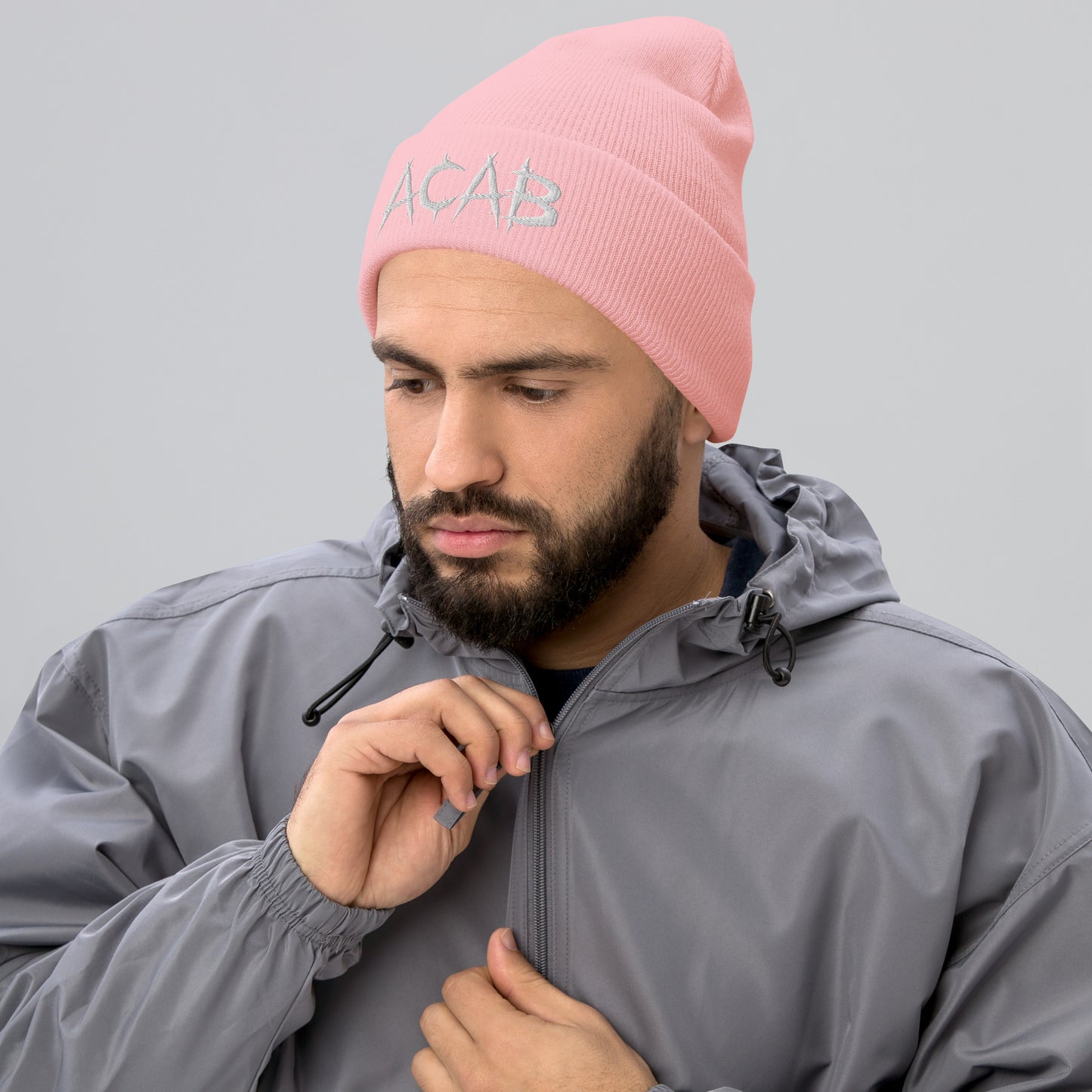 ACAB (White) Beanie