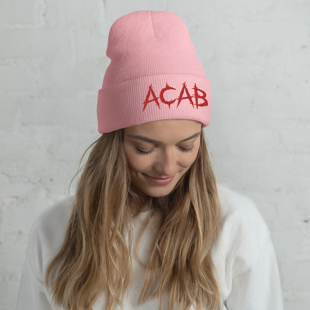 ACAB (Red) Beanie