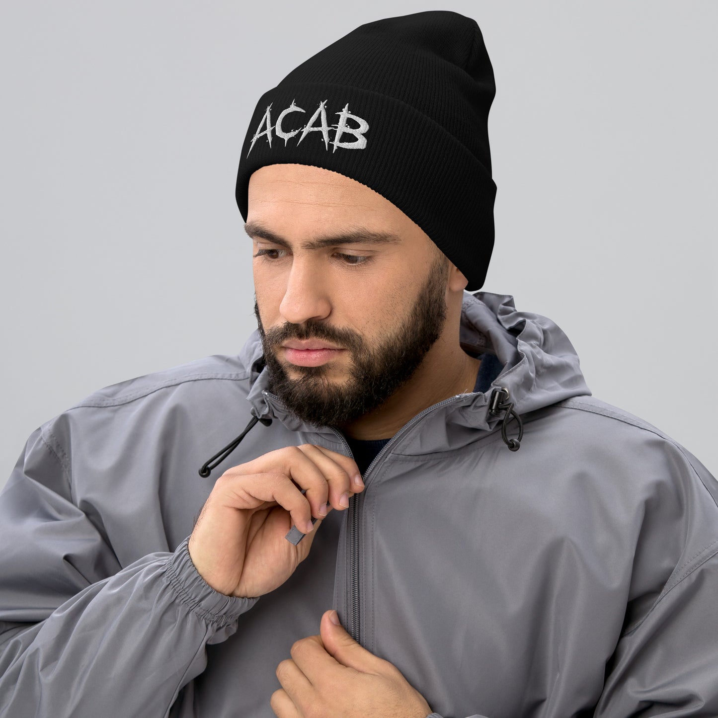 ACAB (White) Beanie