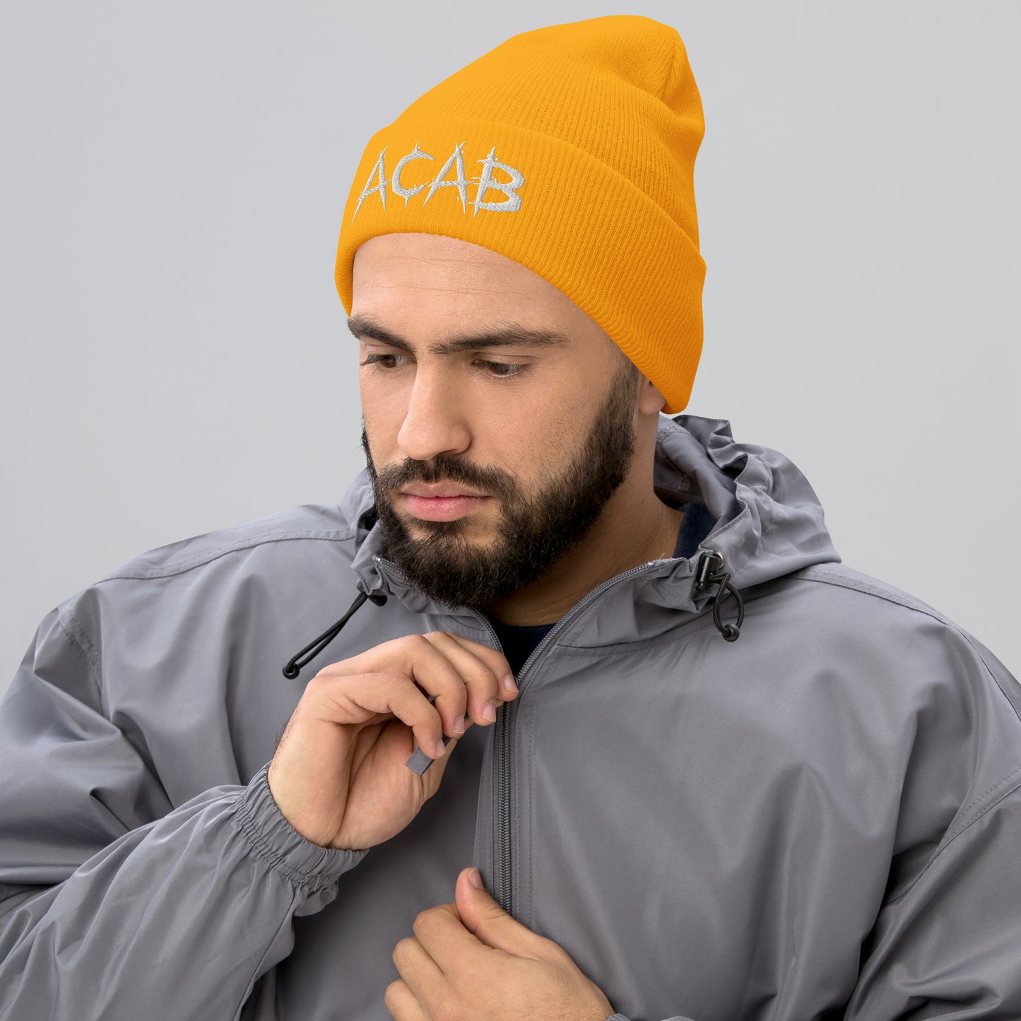 ACAB (White) Beanie