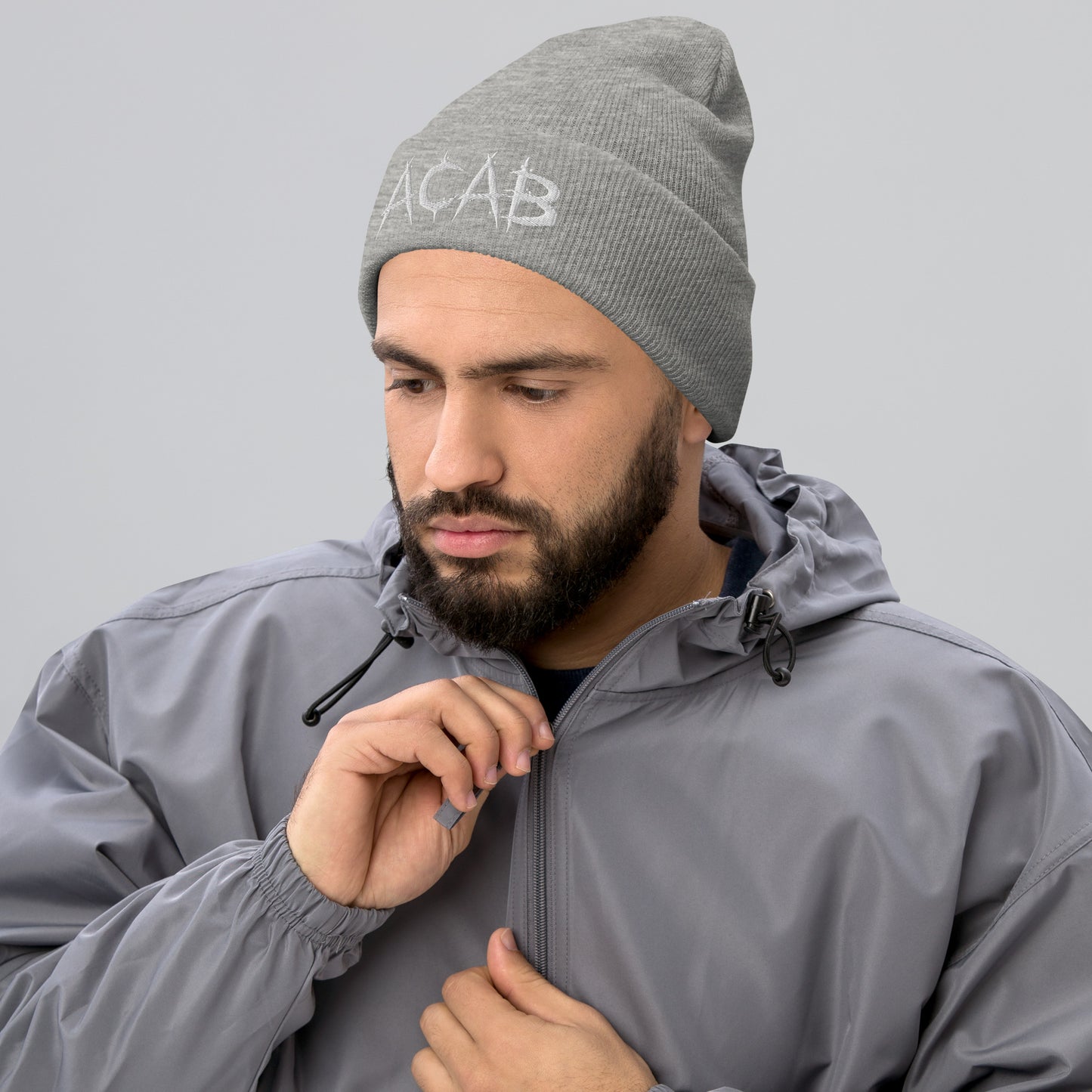 ACAB (White) Beanie