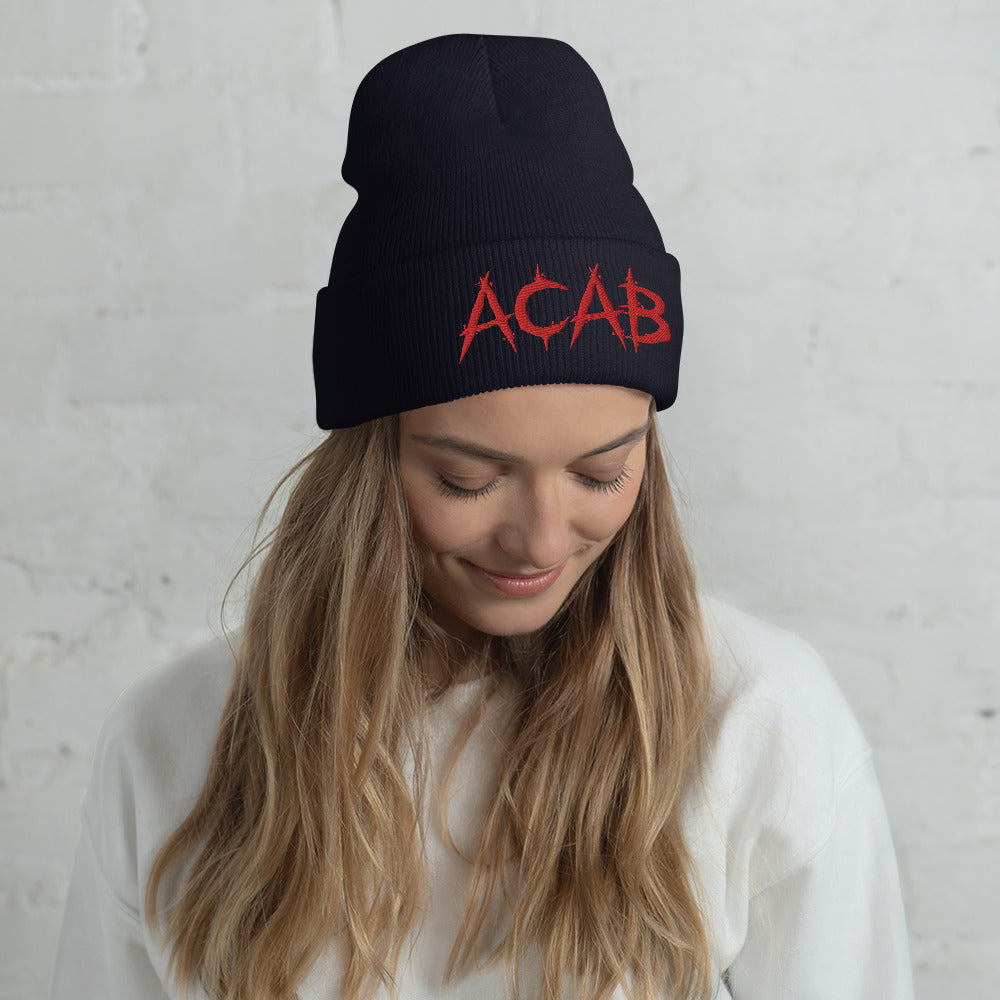 ACAB (Red) Beanie