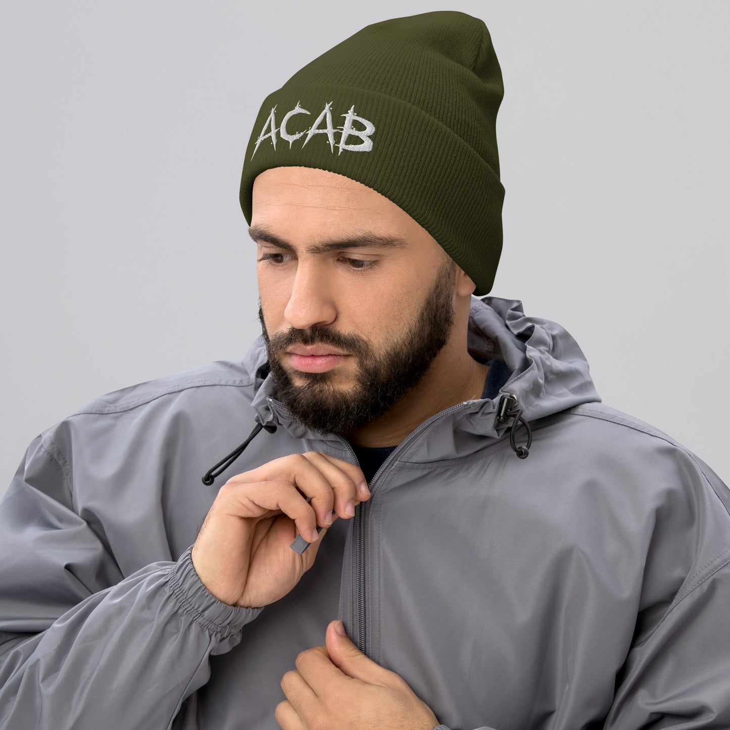 ACAB (White) Beanie