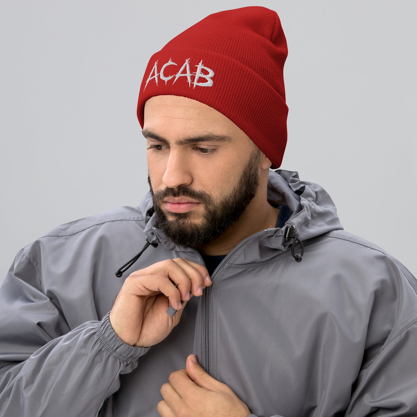 ACAB (White) Beanie