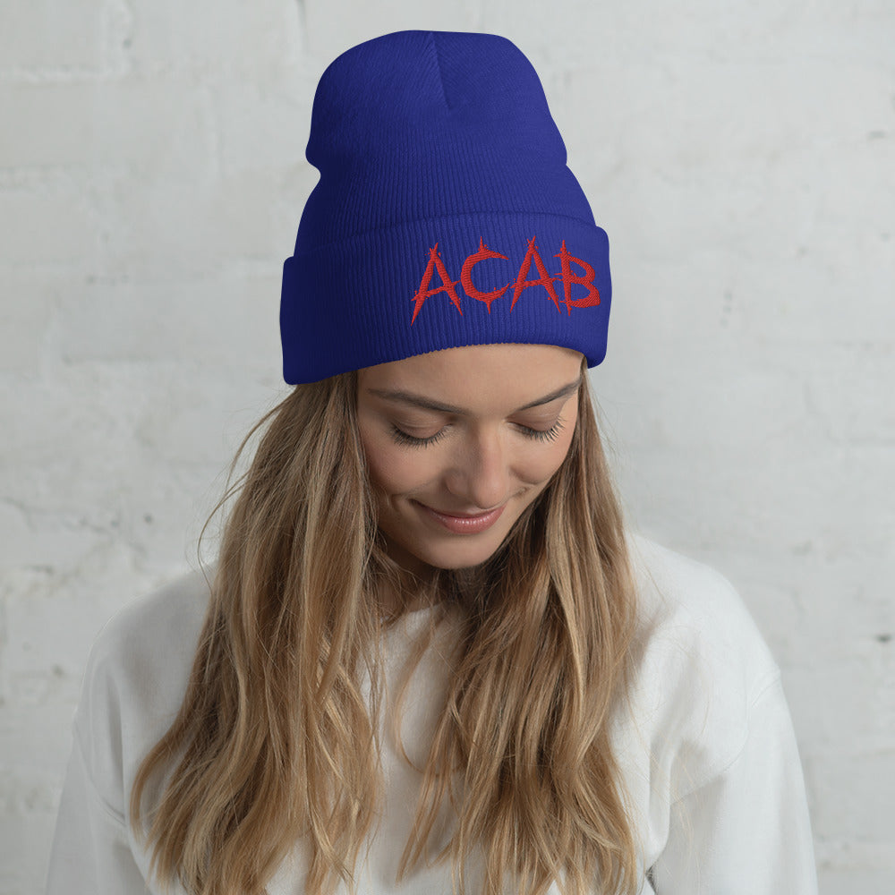 ACAB (Red) Beanie