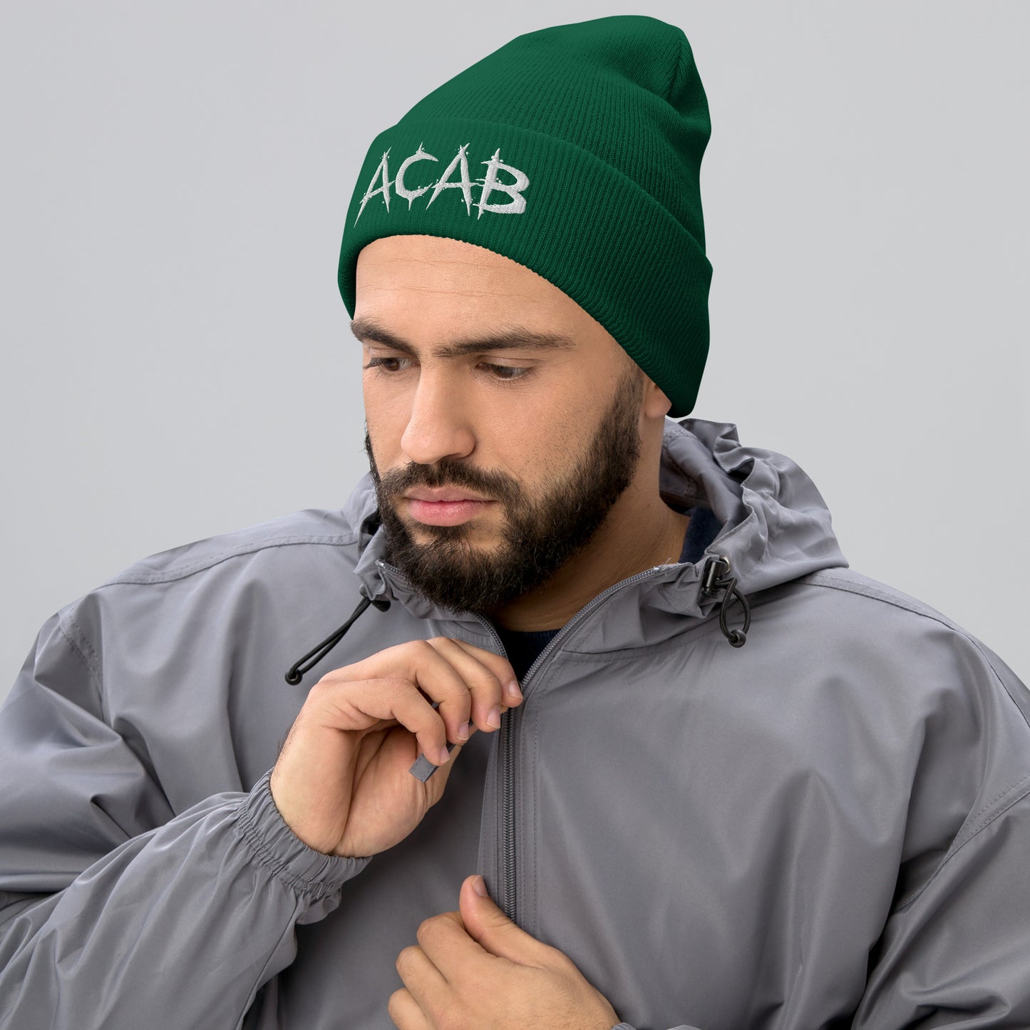 ACAB (White) Beanie