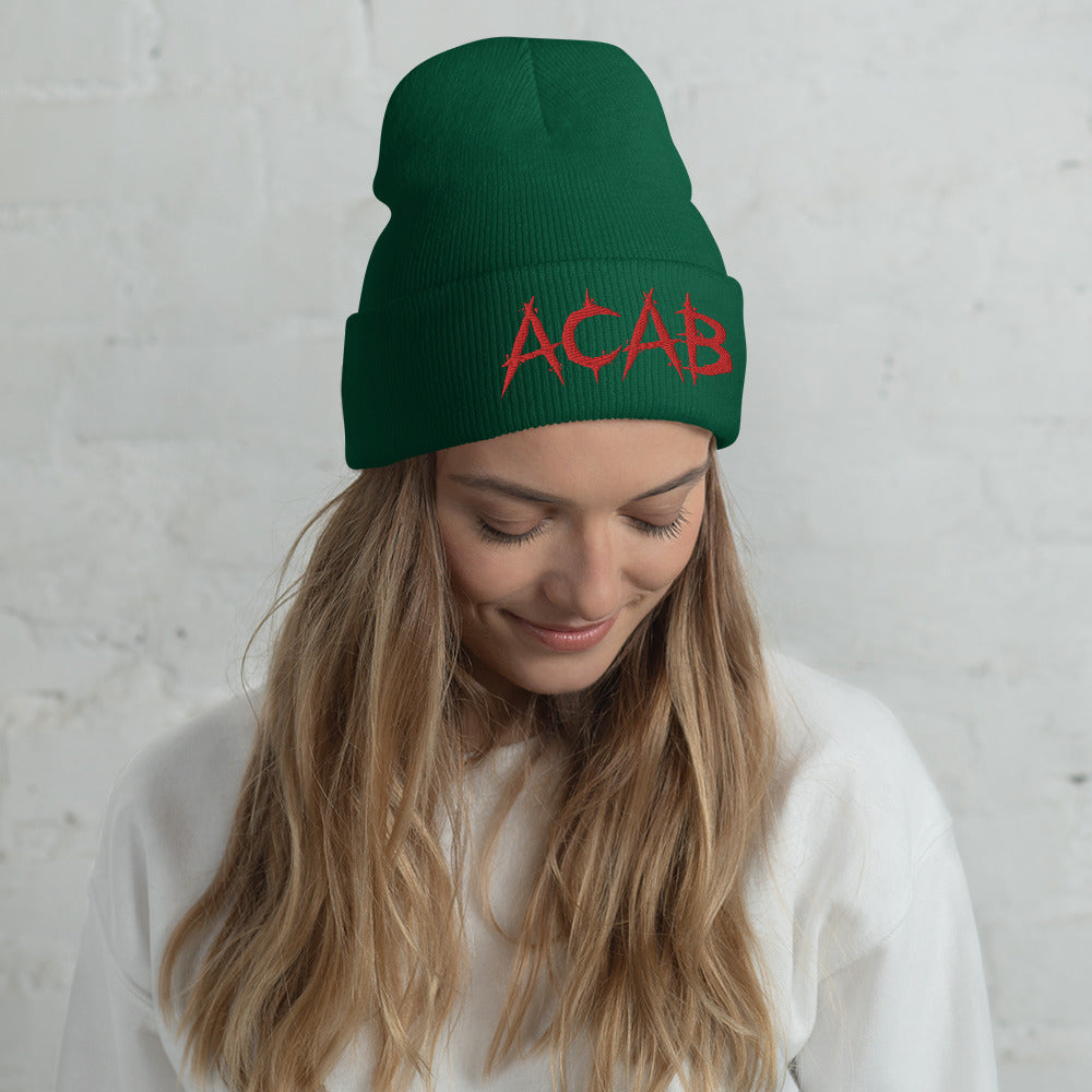 ACAB (Red) Beanie