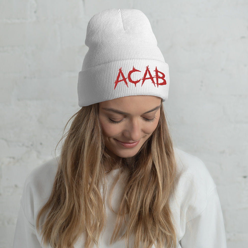 ACAB (Red) Beanie