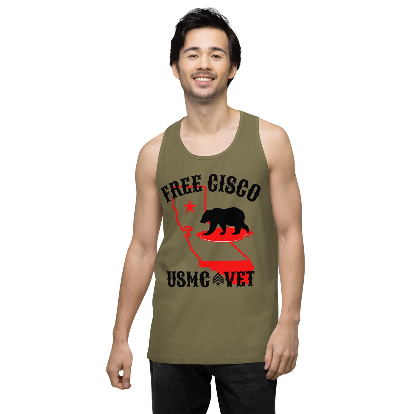 California Tank Top Big Size