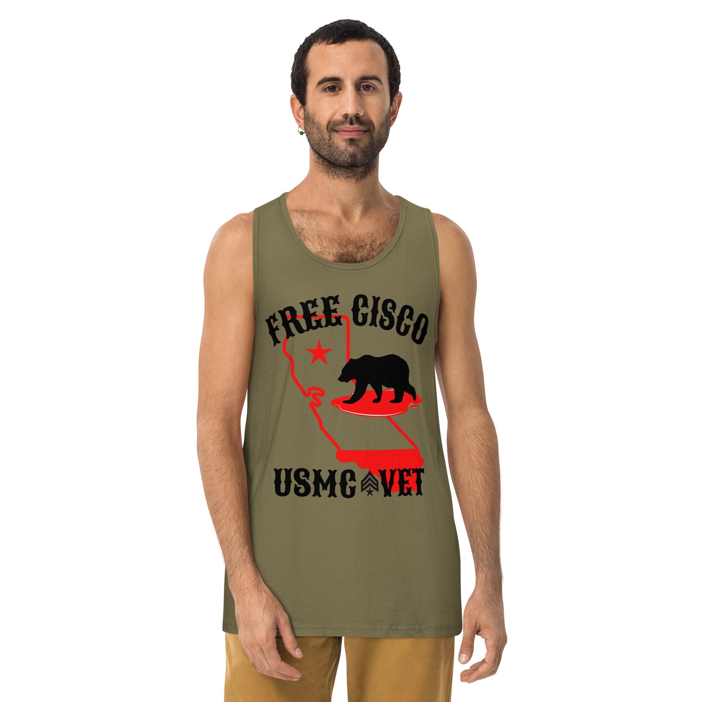 California Tank Top Big Size