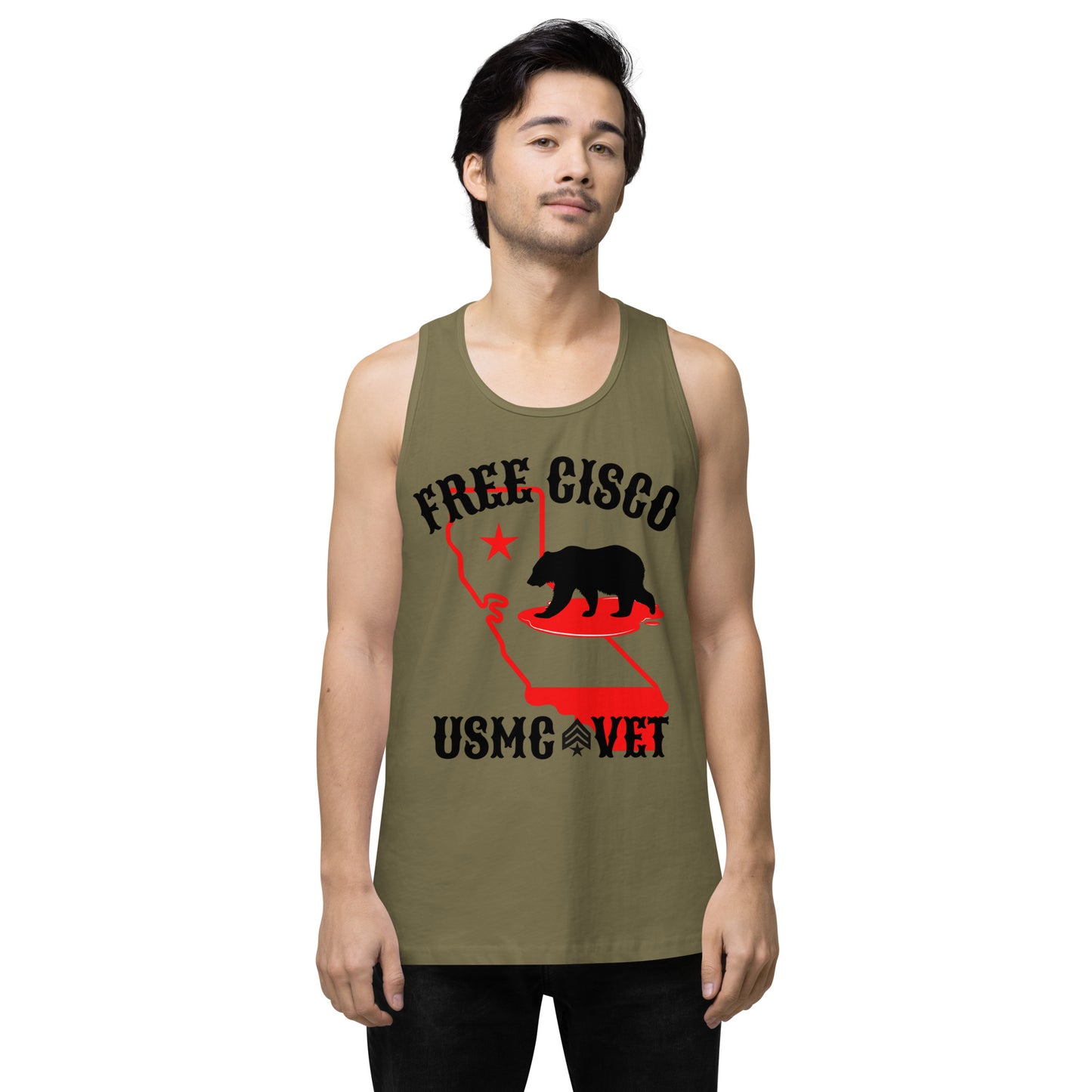 California Tank Top Big Size