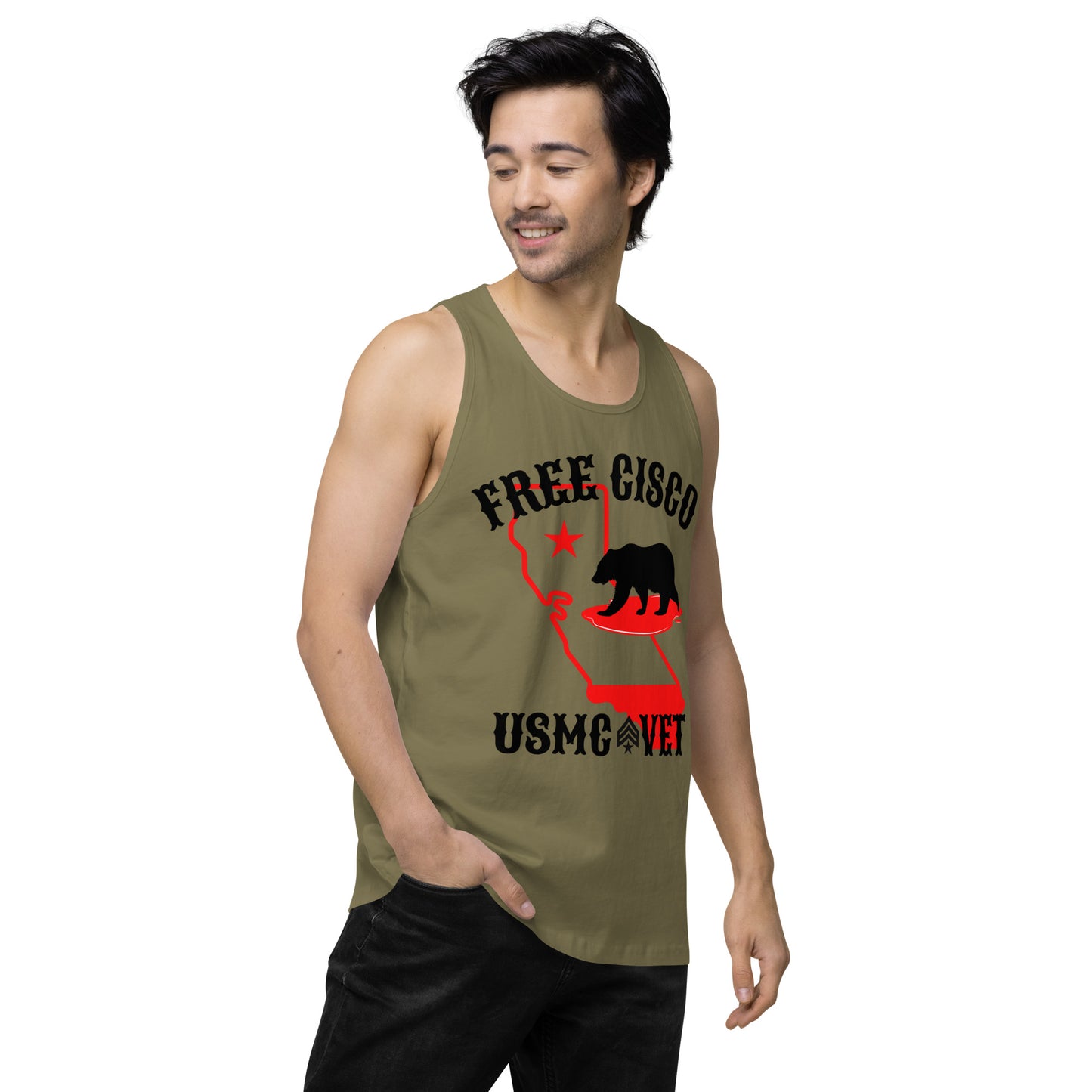 California Tank Top Big Size