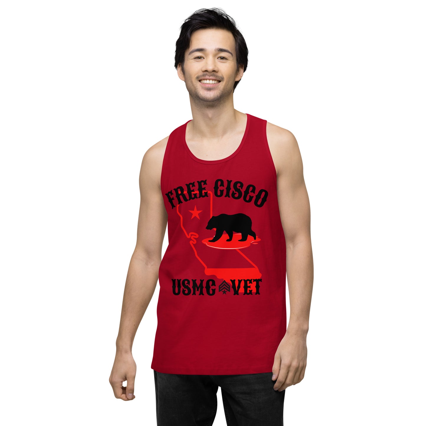 California Tank Top Big Size