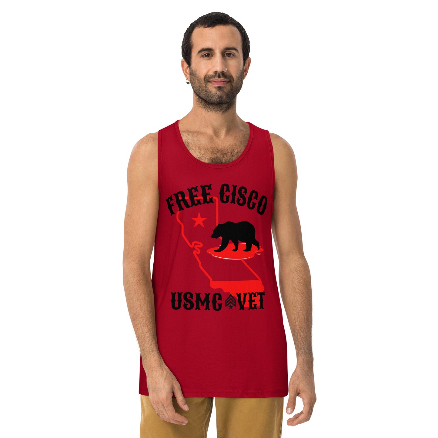 California Tank Top Big Size