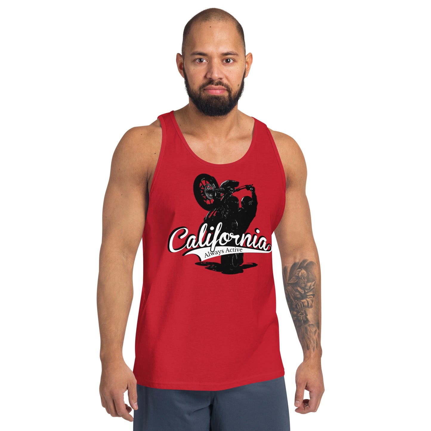 California Biker Tank Top