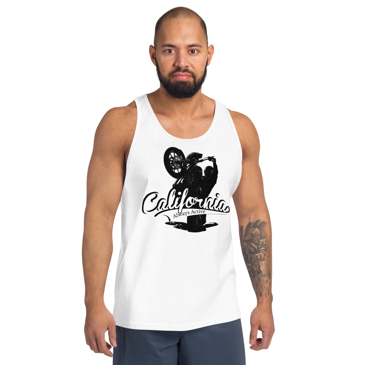 California Biker Tank Top