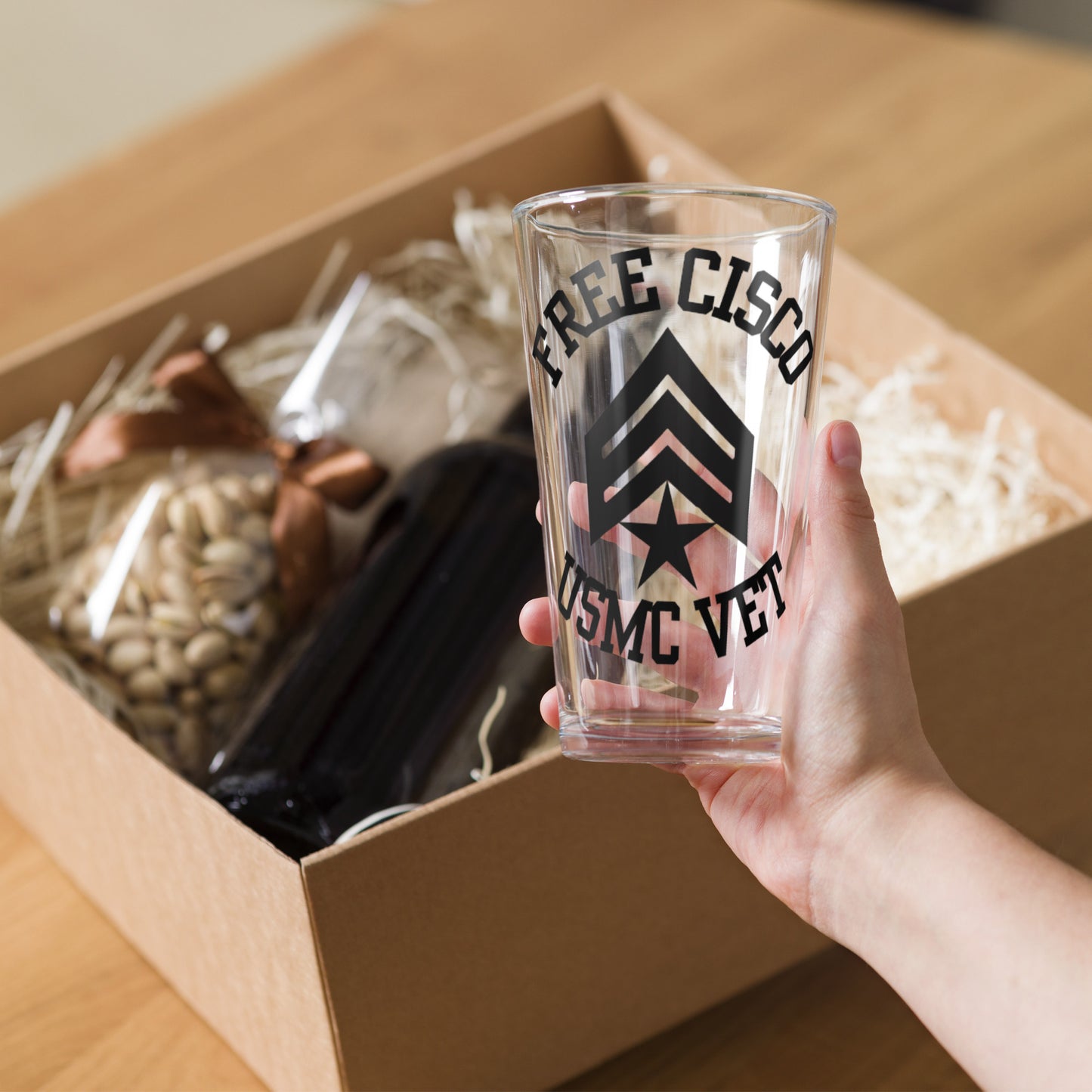 Free Cisco pint glass