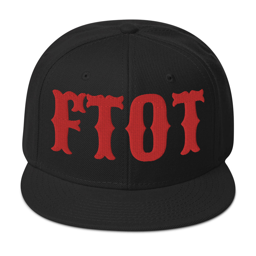 FTOT Red Snapback Hat