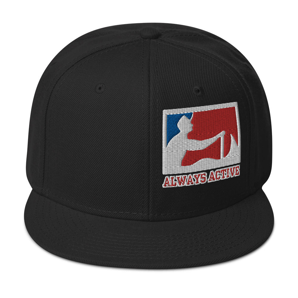 Always Active Cisco silhouette Snapback Hat