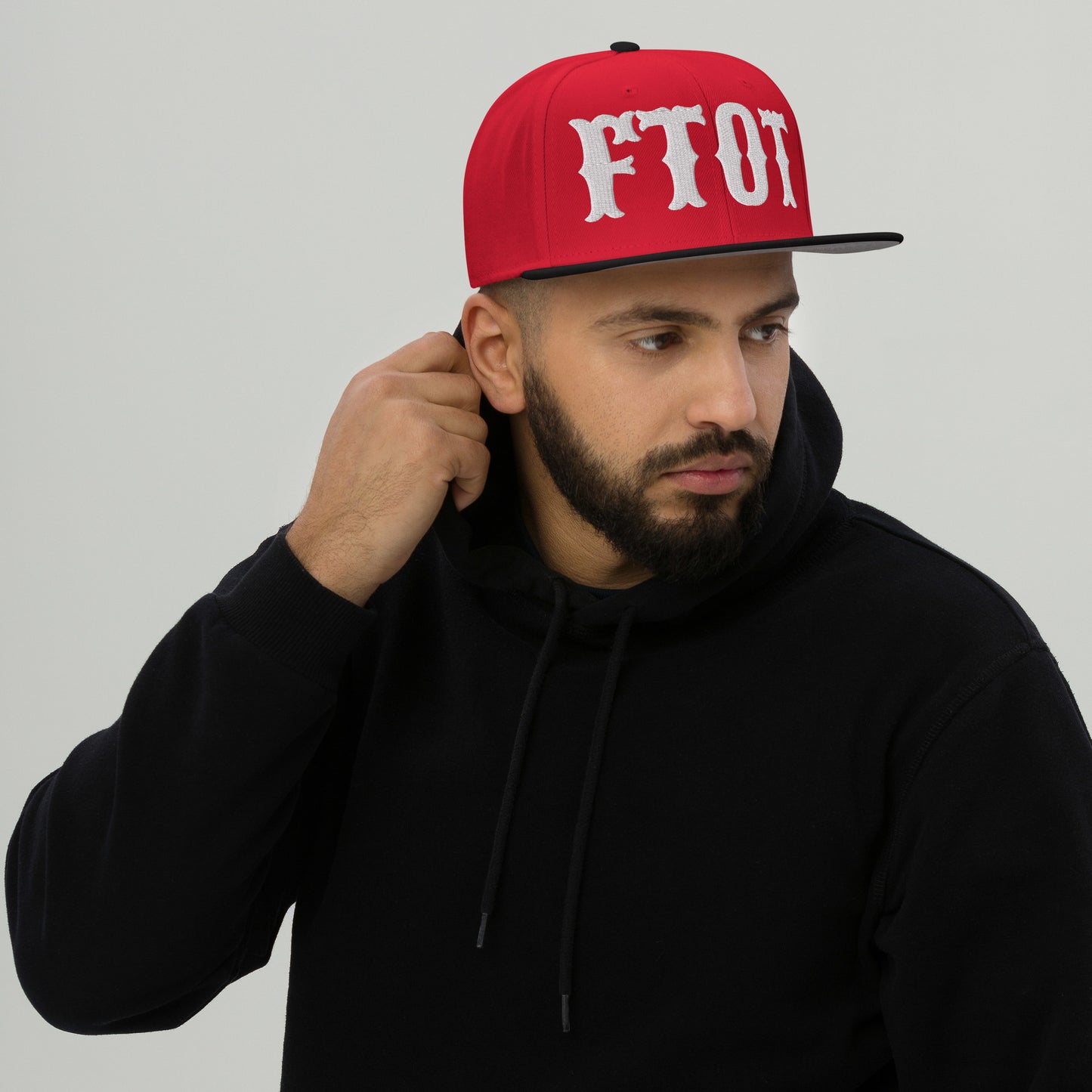 FTOT White Snapback Hat