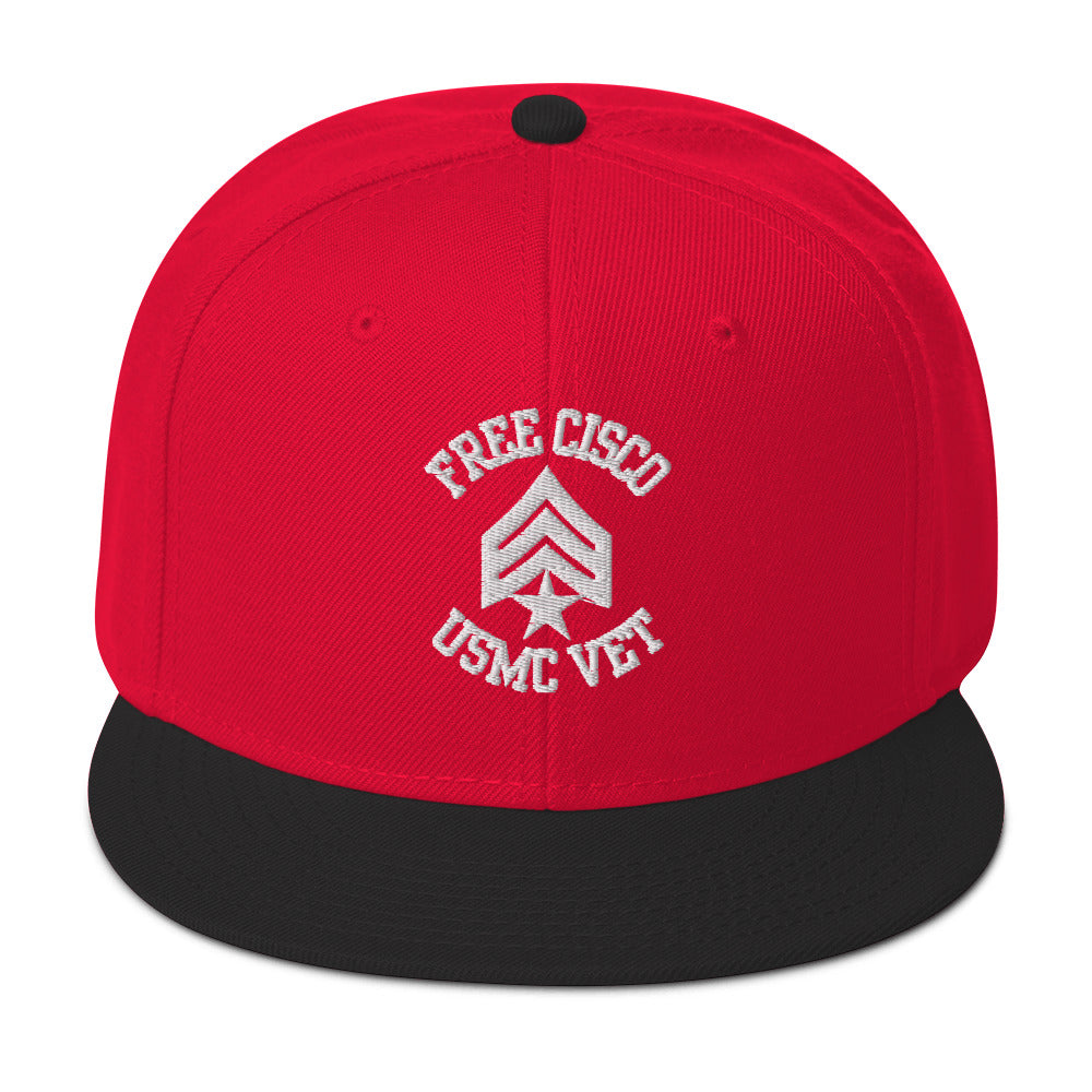 Free Cisco Logo (White) Snapback Hat