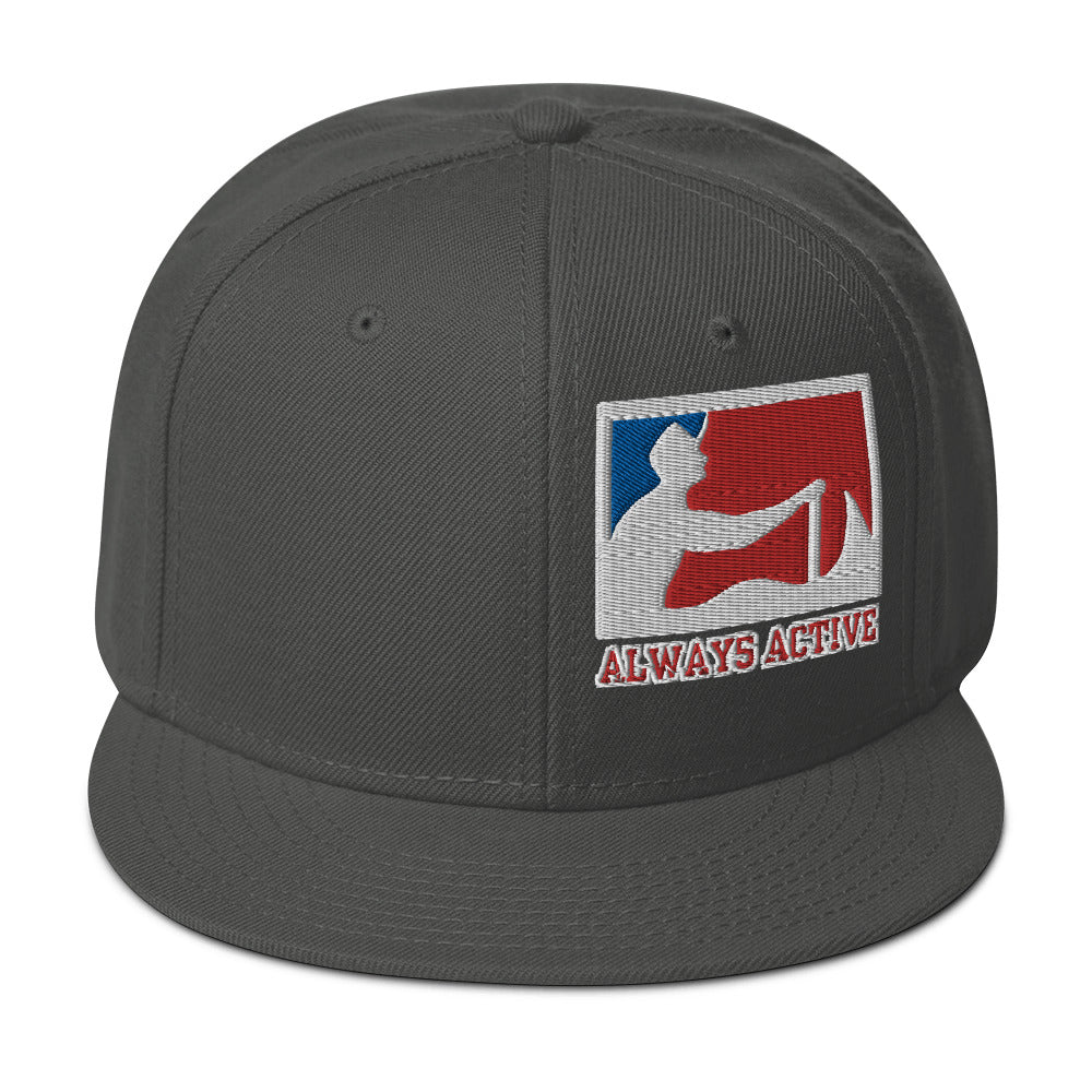 Always Active Cisco silhouette Snapback Hat