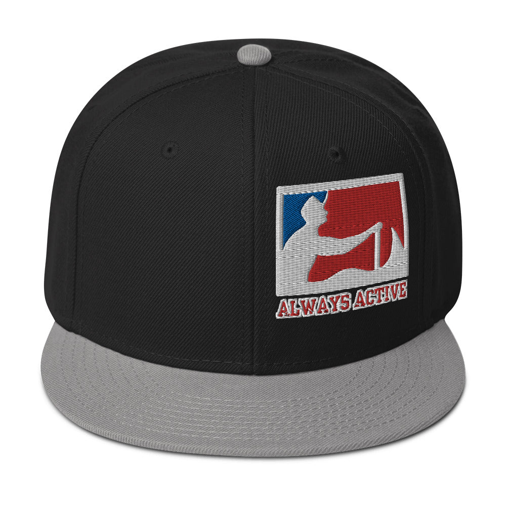 Always Active Cisco silhouette Snapback Hat