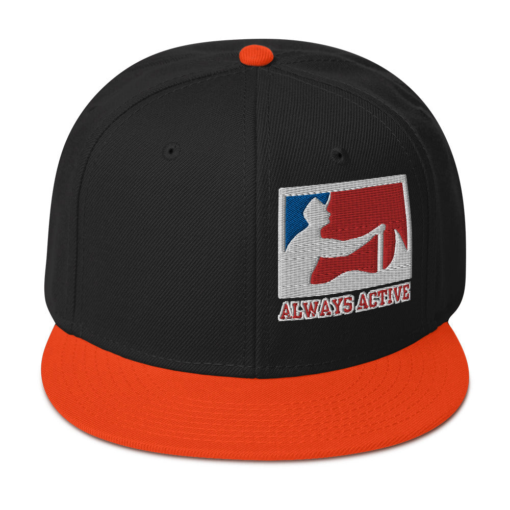 Always Active Cisco silhouette Snapback Hat