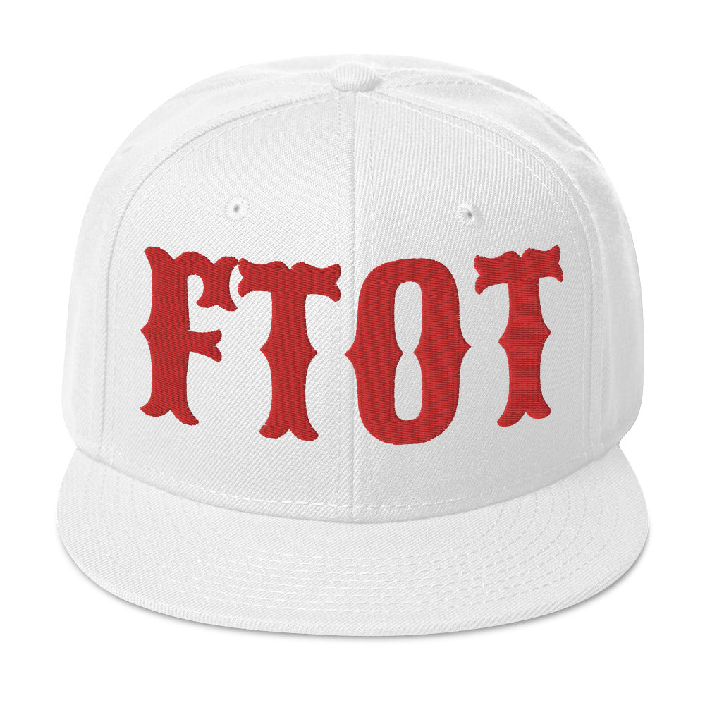 FTOT Red Snapback Hat