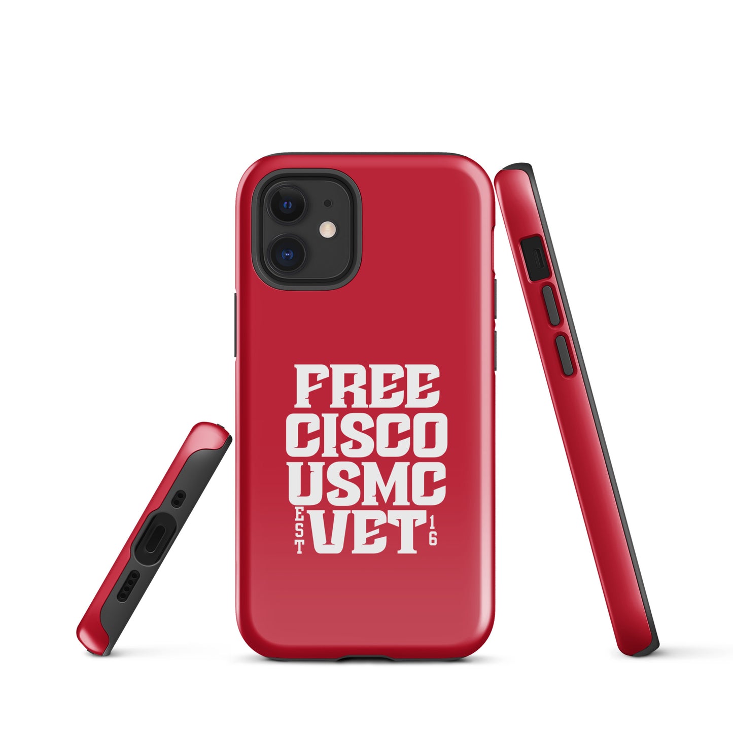 Red & White Free Cisco Tough Case for iPhone®