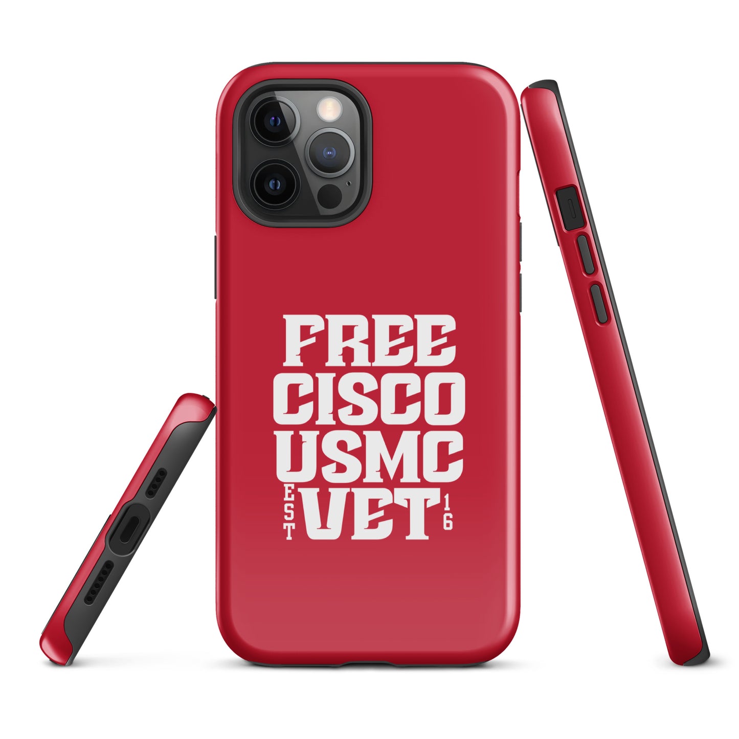 Red & White Free Cisco Tough Case for iPhone®