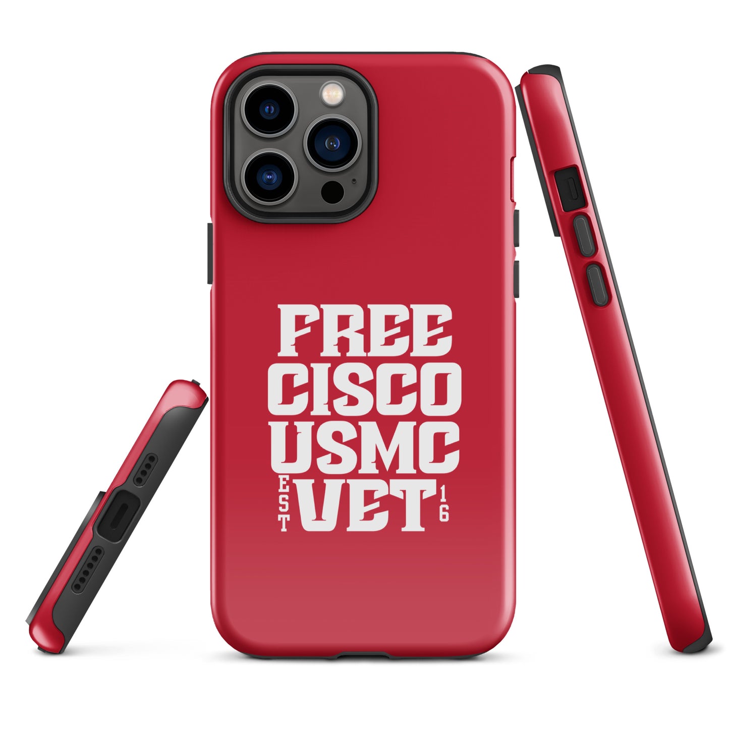 Red & White Free Cisco Tough Case for iPhone®