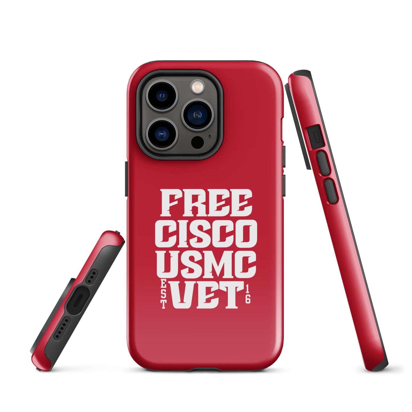 Red & White Free Cisco Tough Case for iPhone®