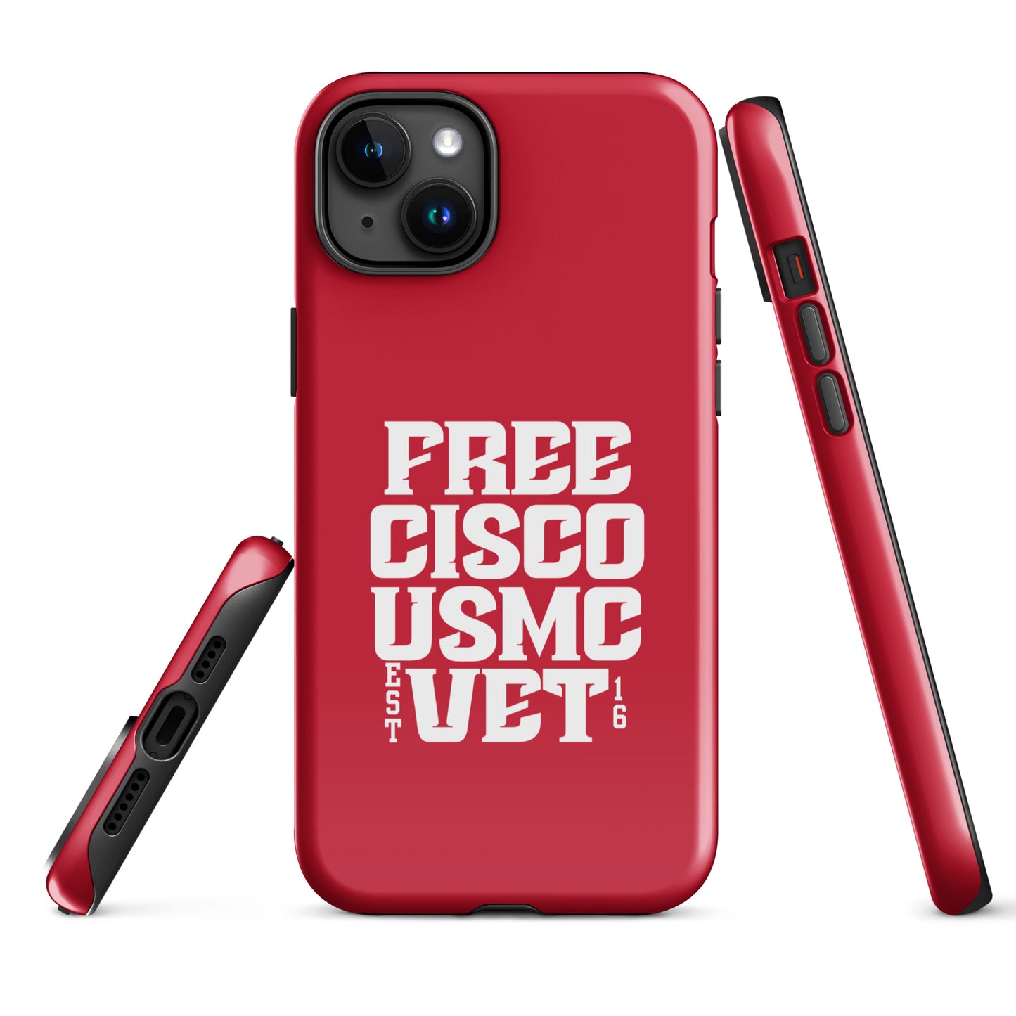 Red & White Free Cisco Tough Case for iPhone®