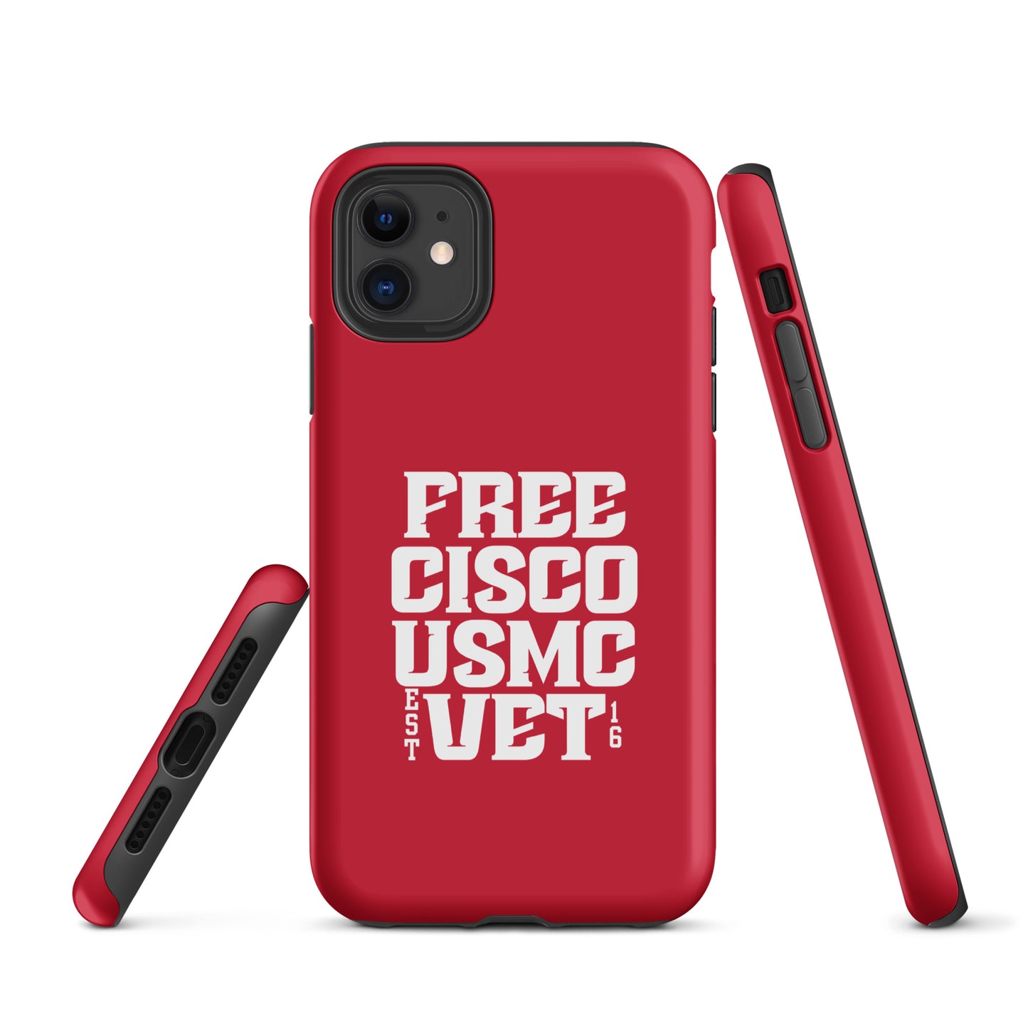 Red & White Free Cisco Tough Case for iPhone®