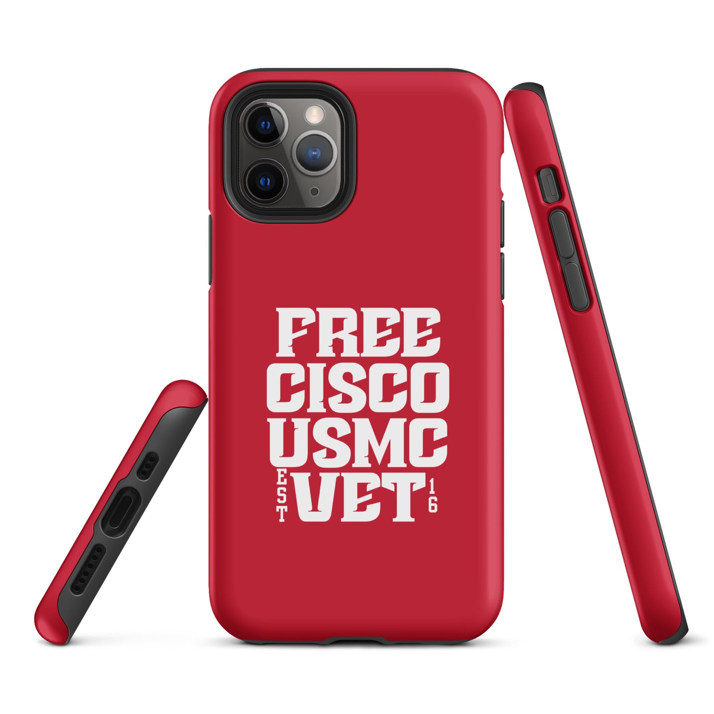 Red & White Free Cisco Tough Case for iPhone®