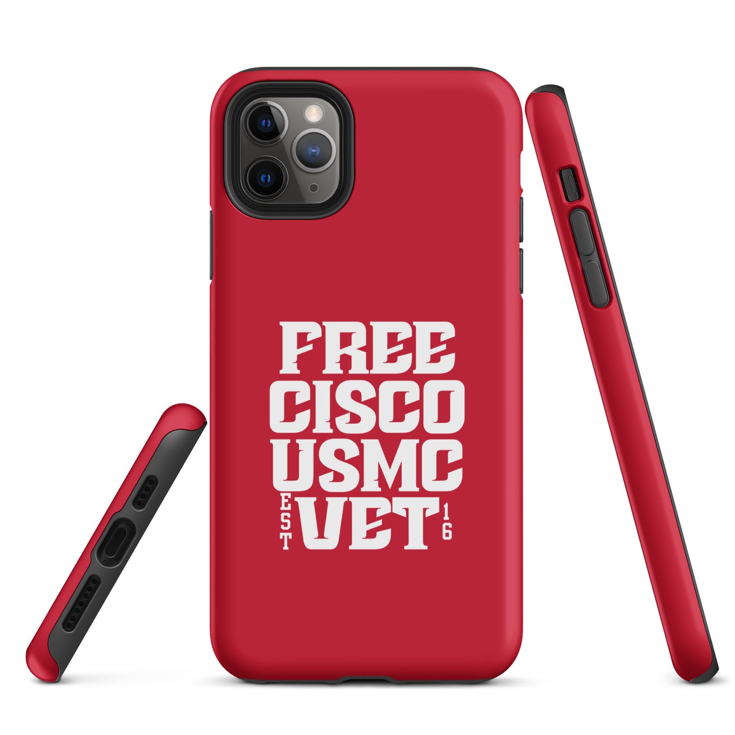 Red & White Free Cisco Tough Case for iPhone®