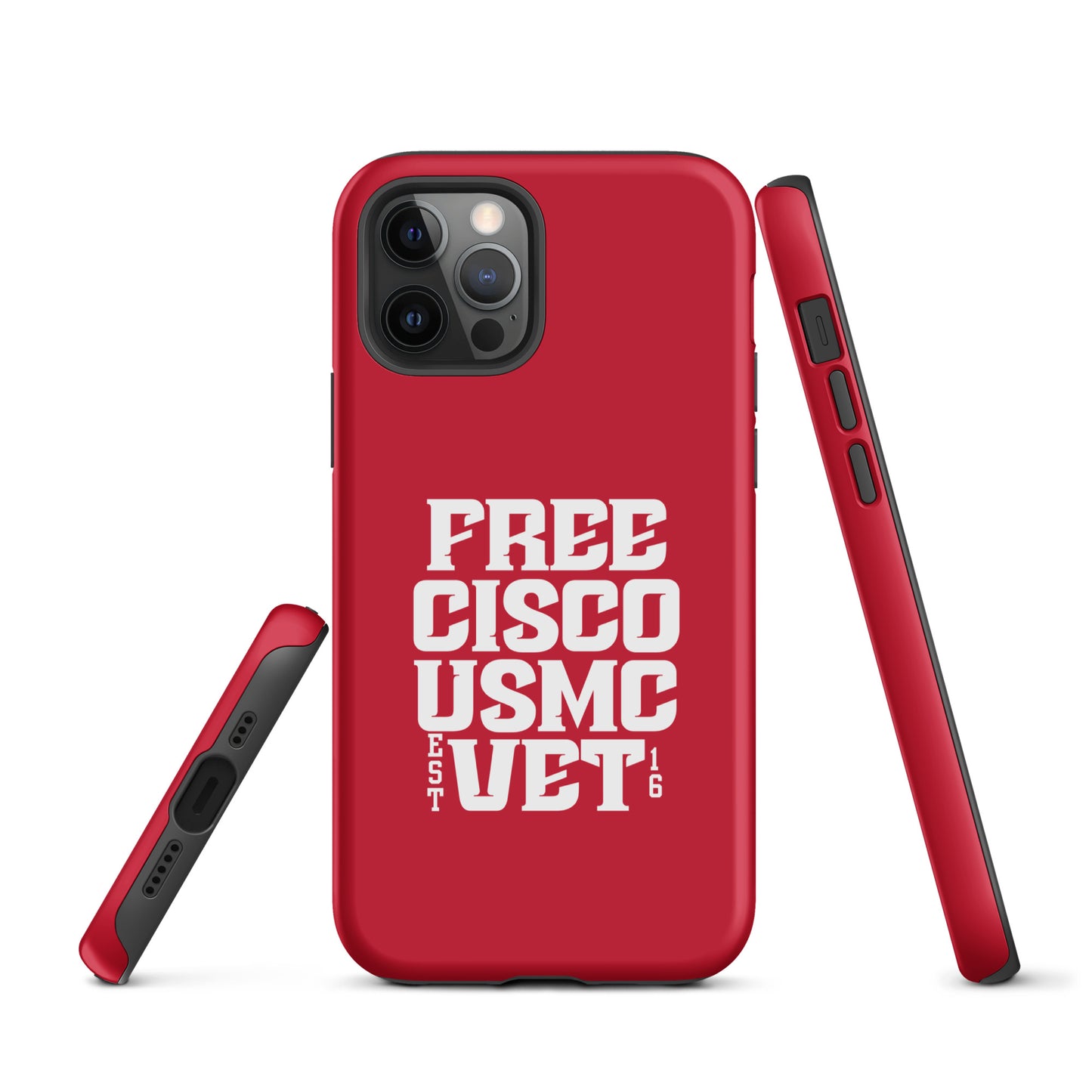 Red & White Free Cisco Tough Case for iPhone®