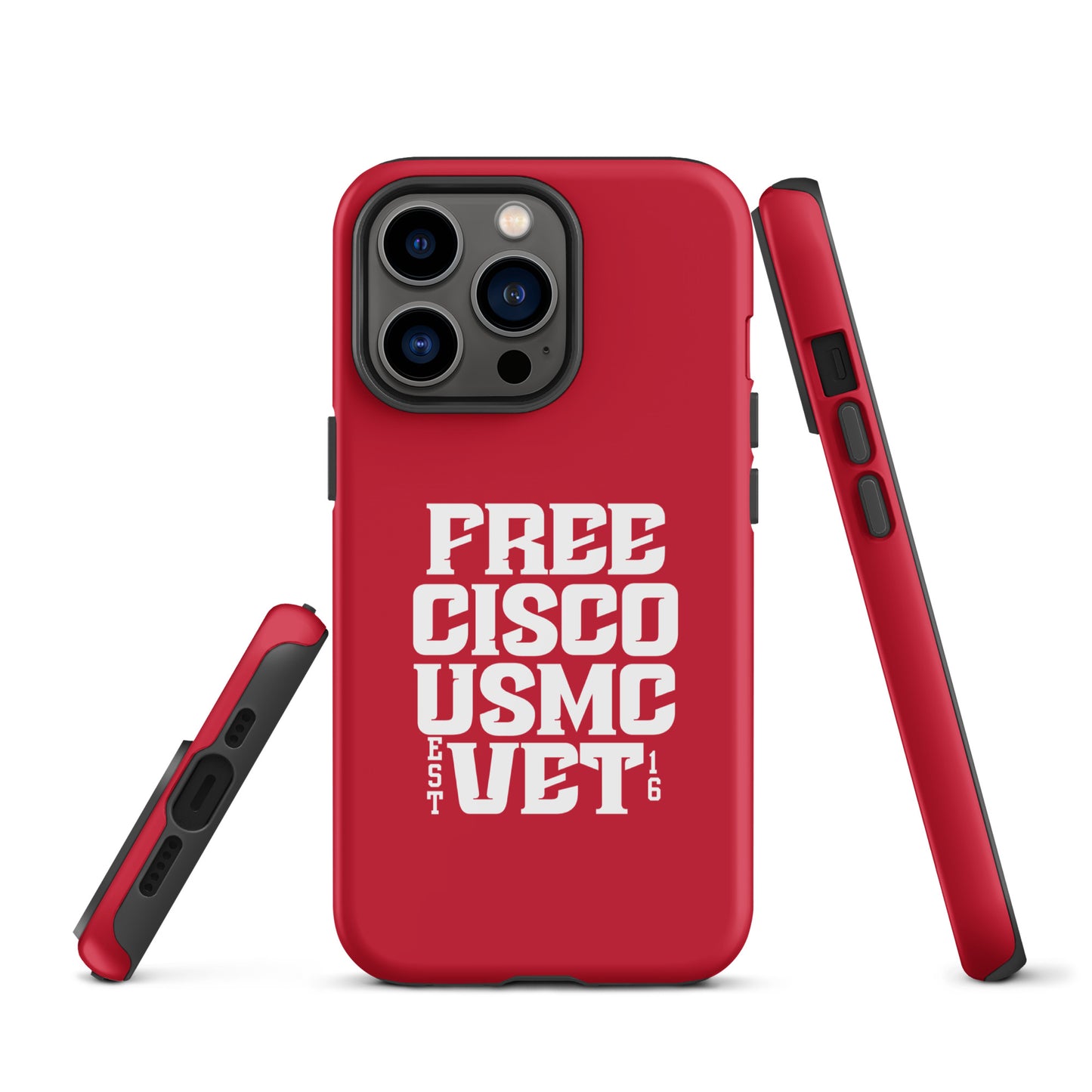 Red & White Free Cisco Tough Case for iPhone®