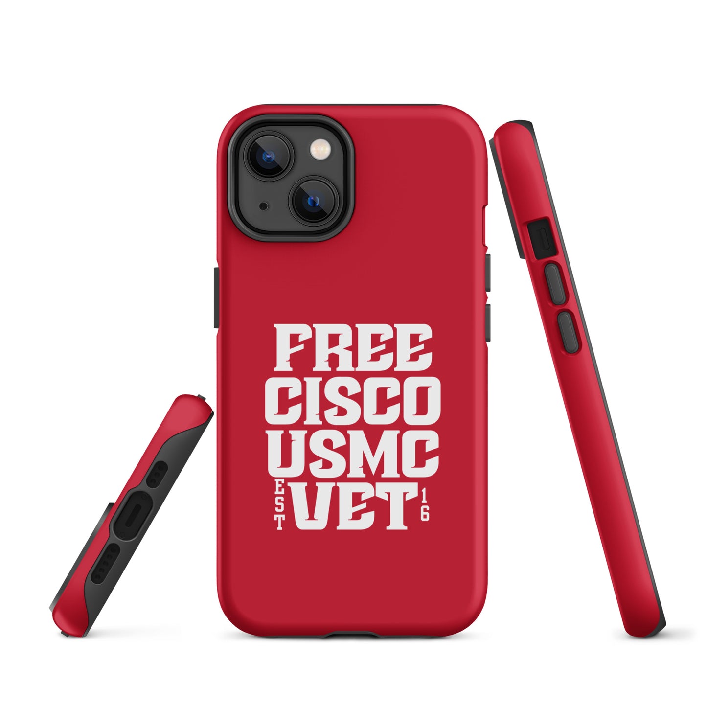 Red & White Free Cisco Tough Case for iPhone®