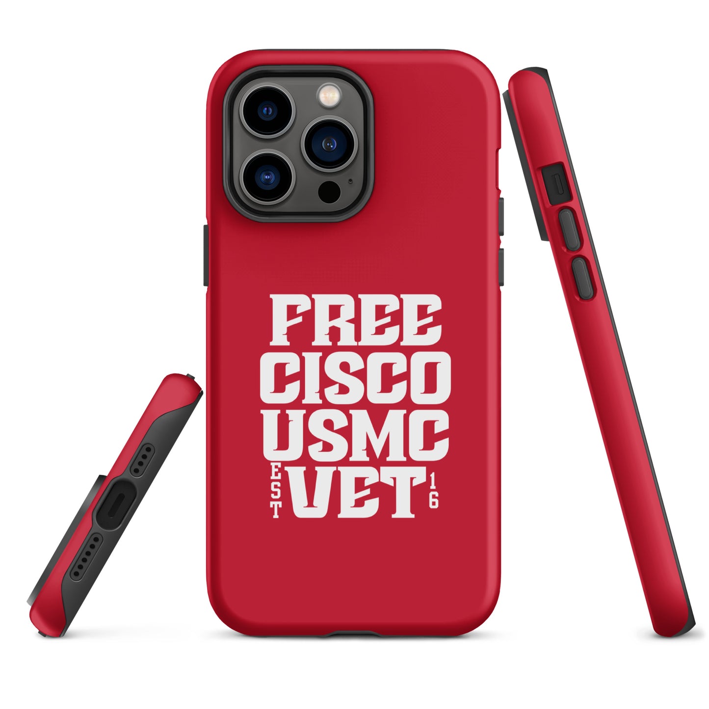 Red & White Free Cisco Tough Case for iPhone®