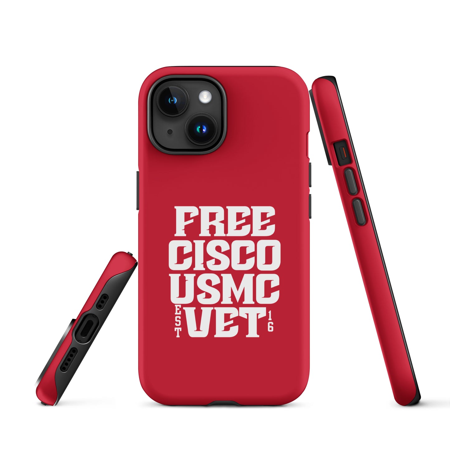 Red & White Free Cisco Tough Case for iPhone®