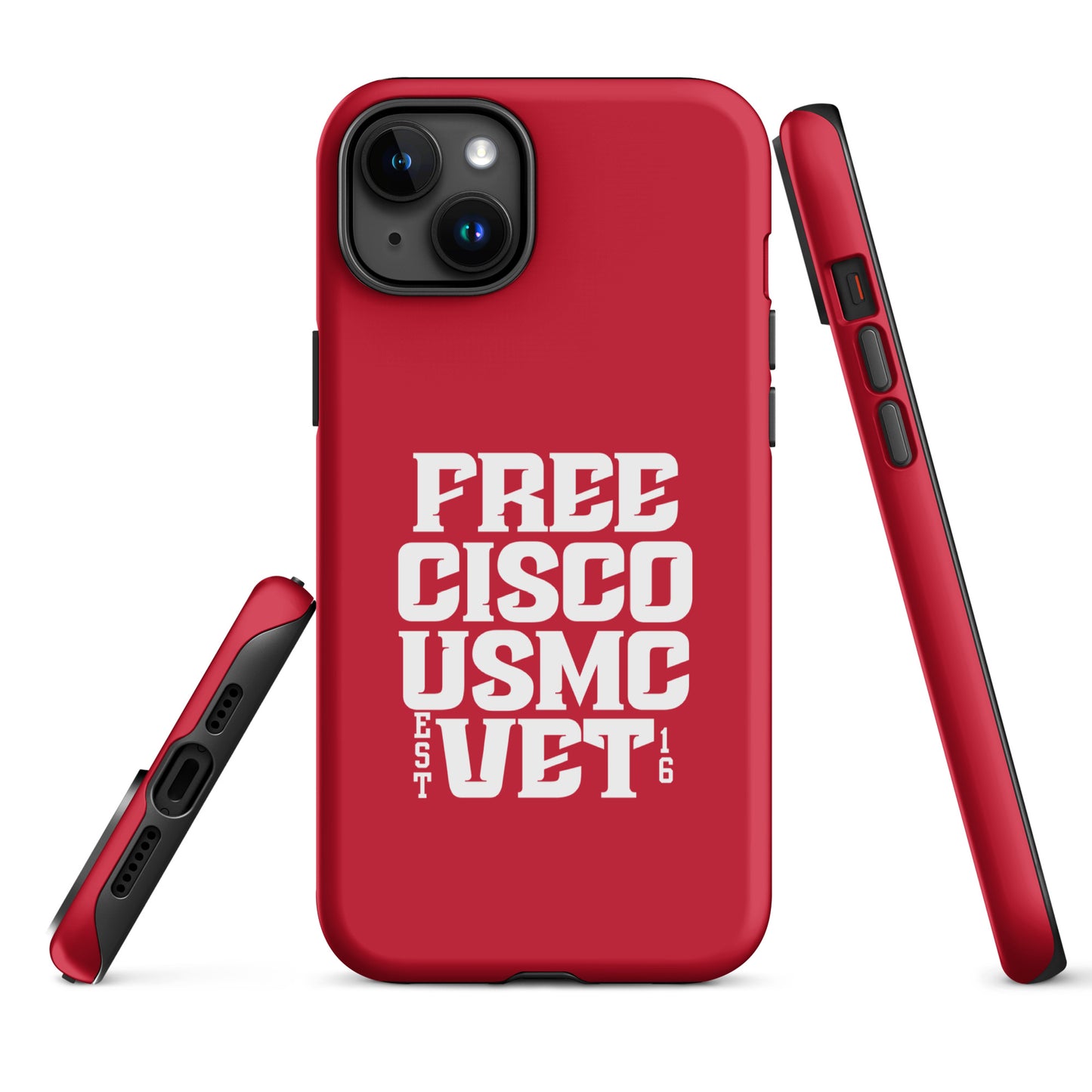 Red & White Free Cisco Tough Case for iPhone®