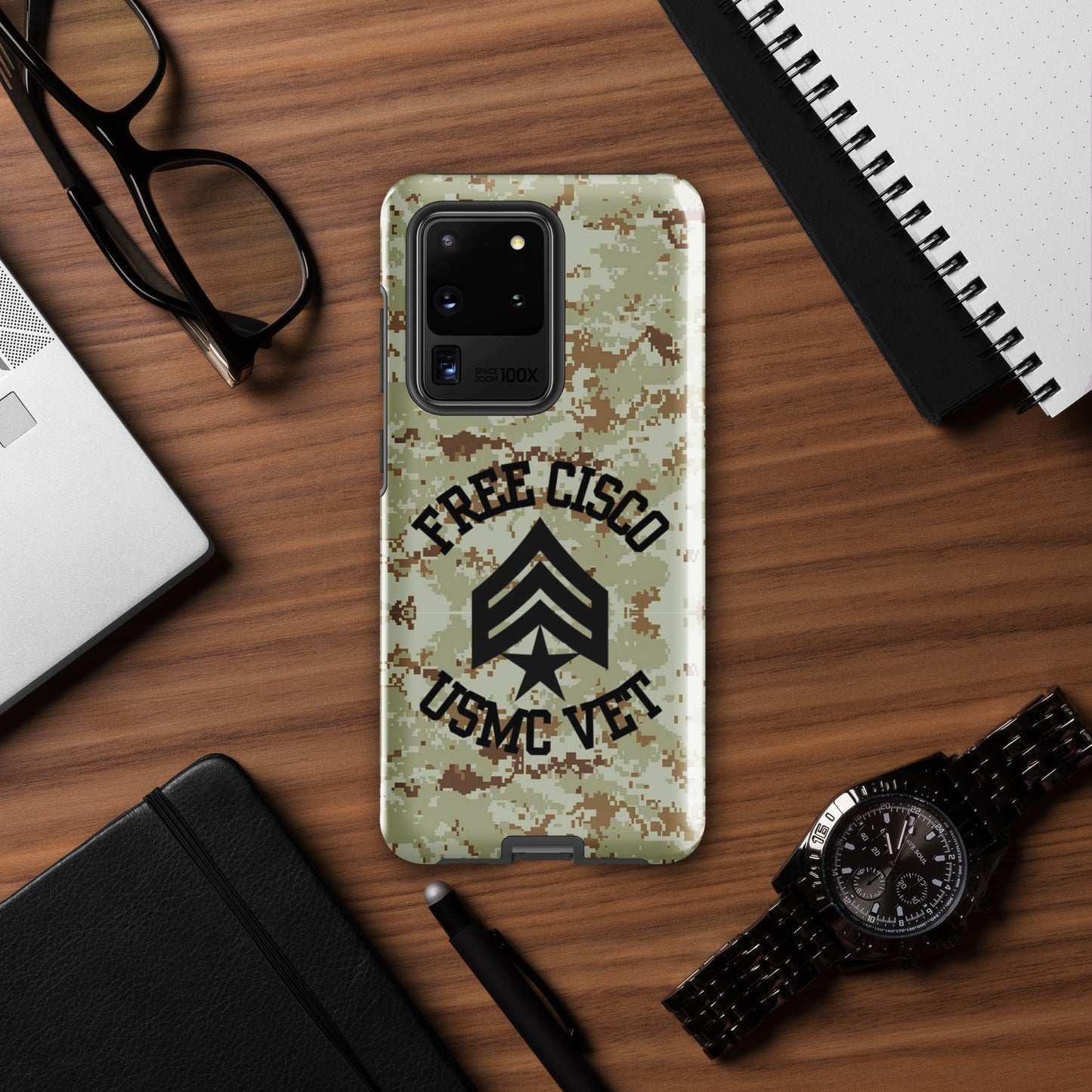 Desert Camo Free Cisco Tough case for Samsung®