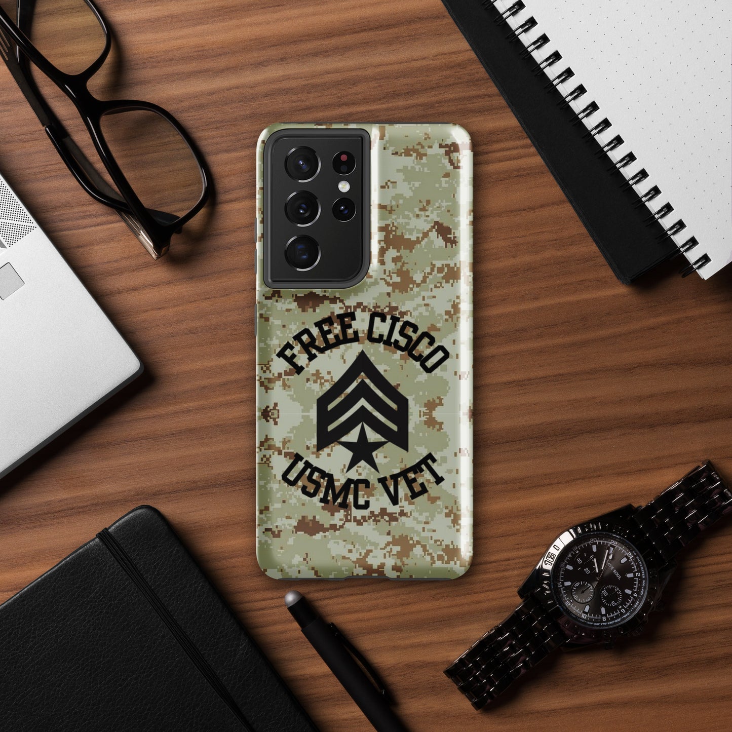 Desert Camo Free Cisco Tough case for Samsung®