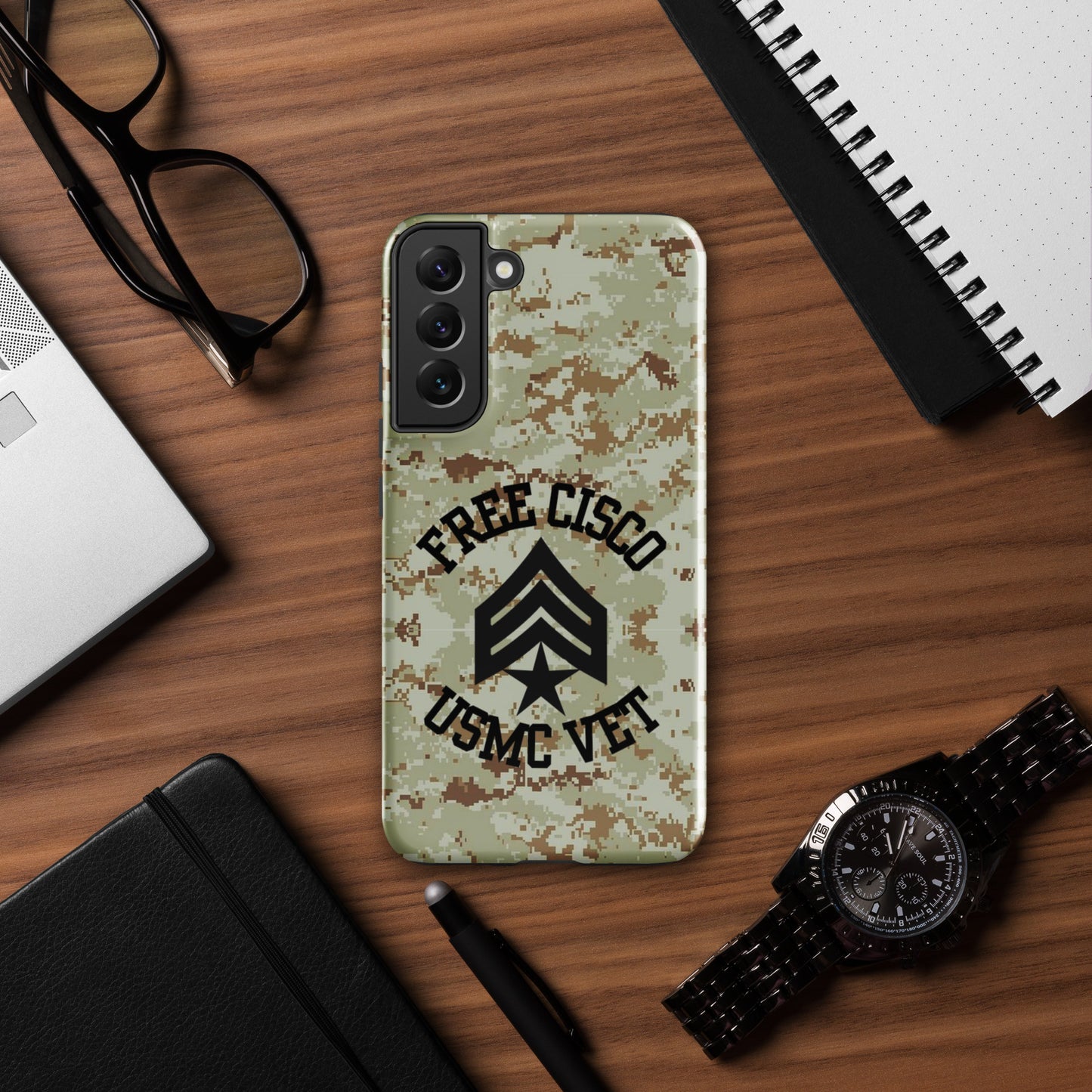 Desert Camo Free Cisco Tough case for Samsung®