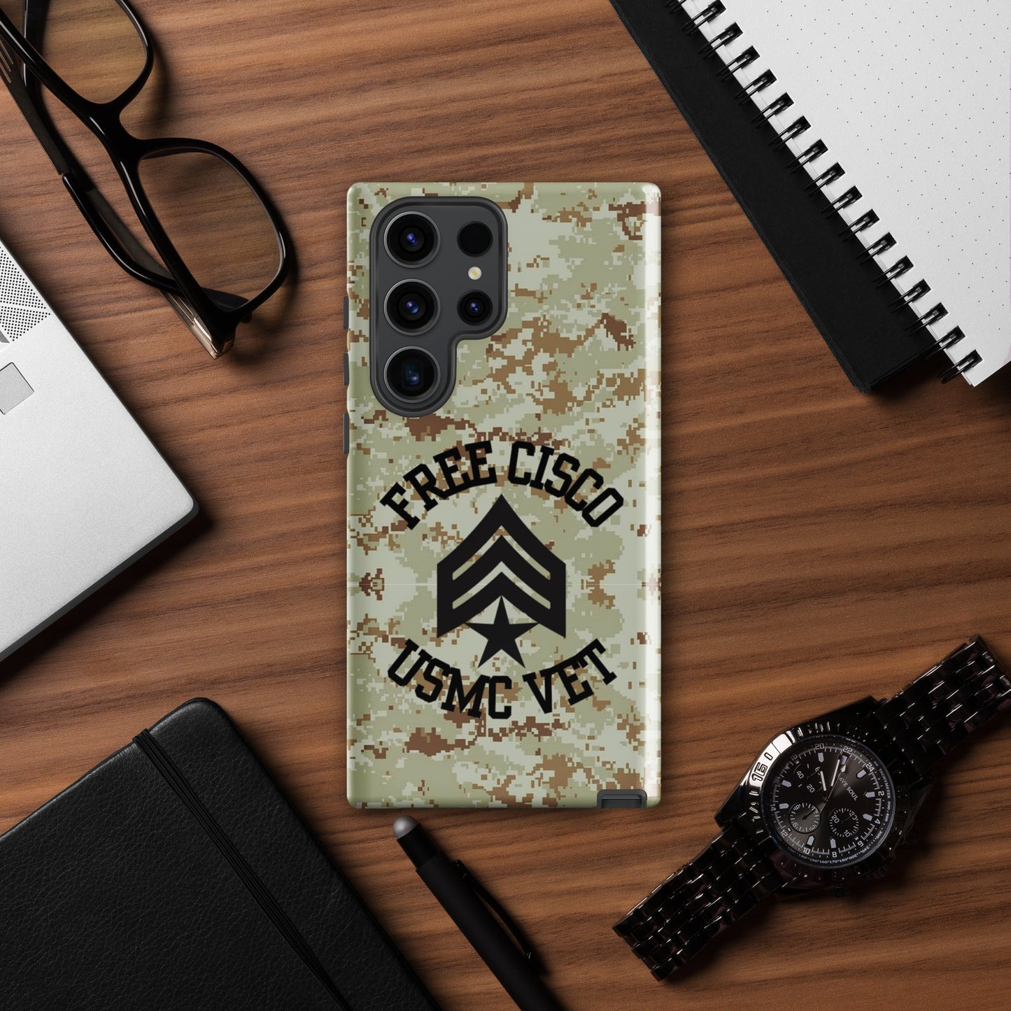 Desert Camo Free Cisco Tough case for Samsung®