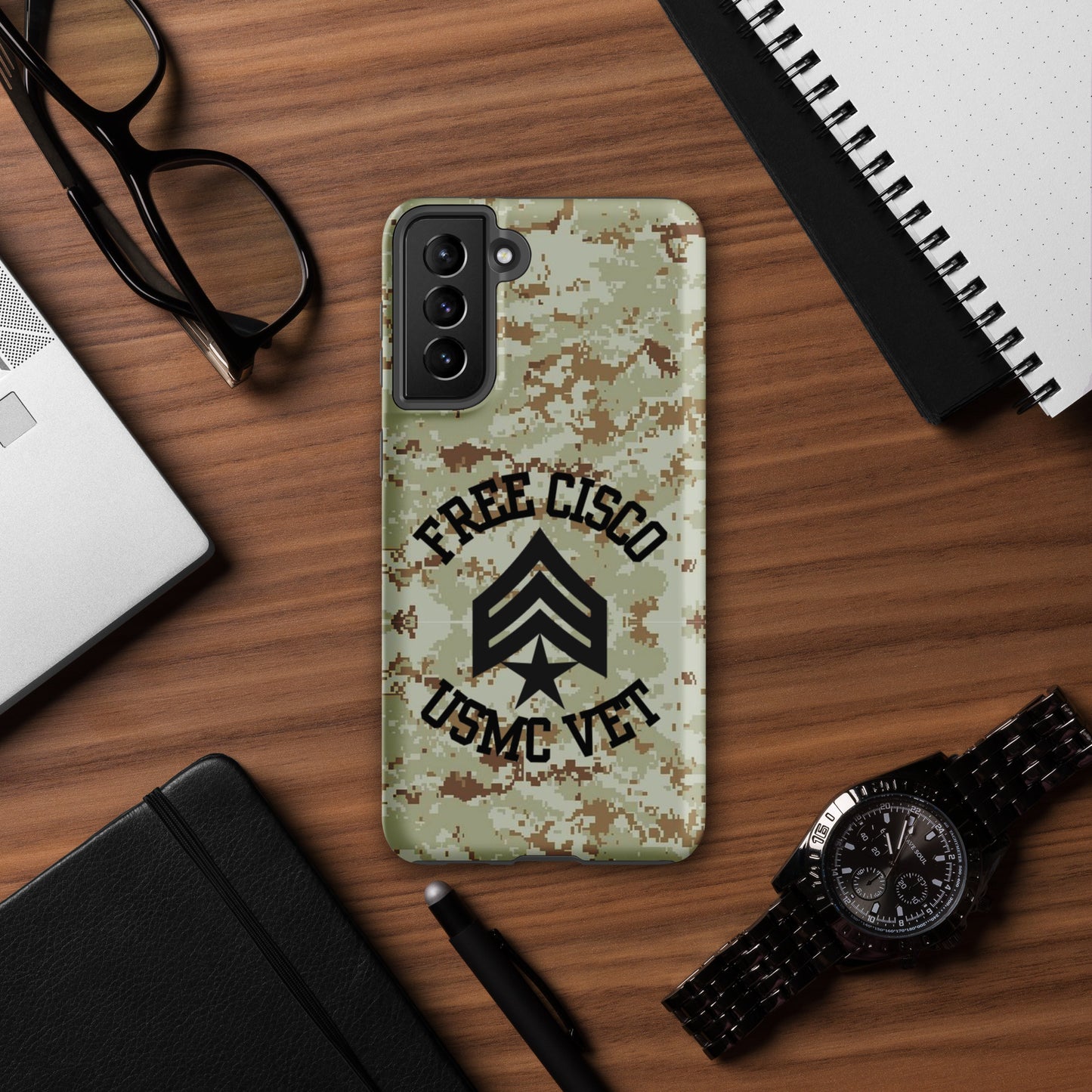 Desert Camo Free Cisco Tough case for Samsung®